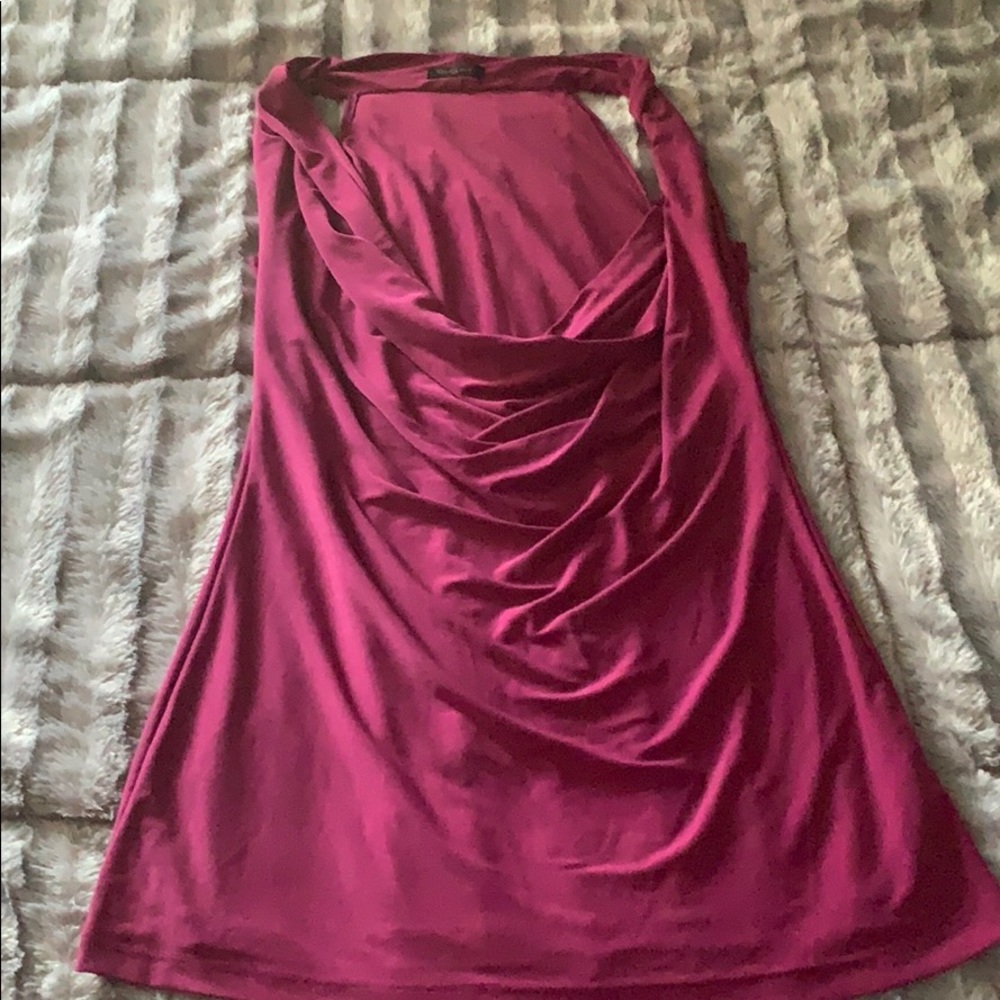Drop neck top